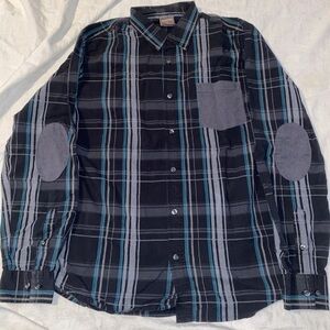 Great Northwest Clothing Co Plaid Button Up Mens Size Large